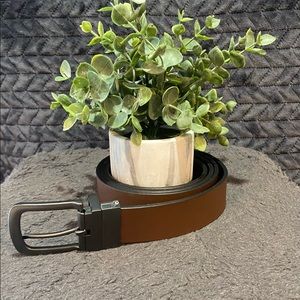 🌲Timberland Brown/Black Leather Belt🌲